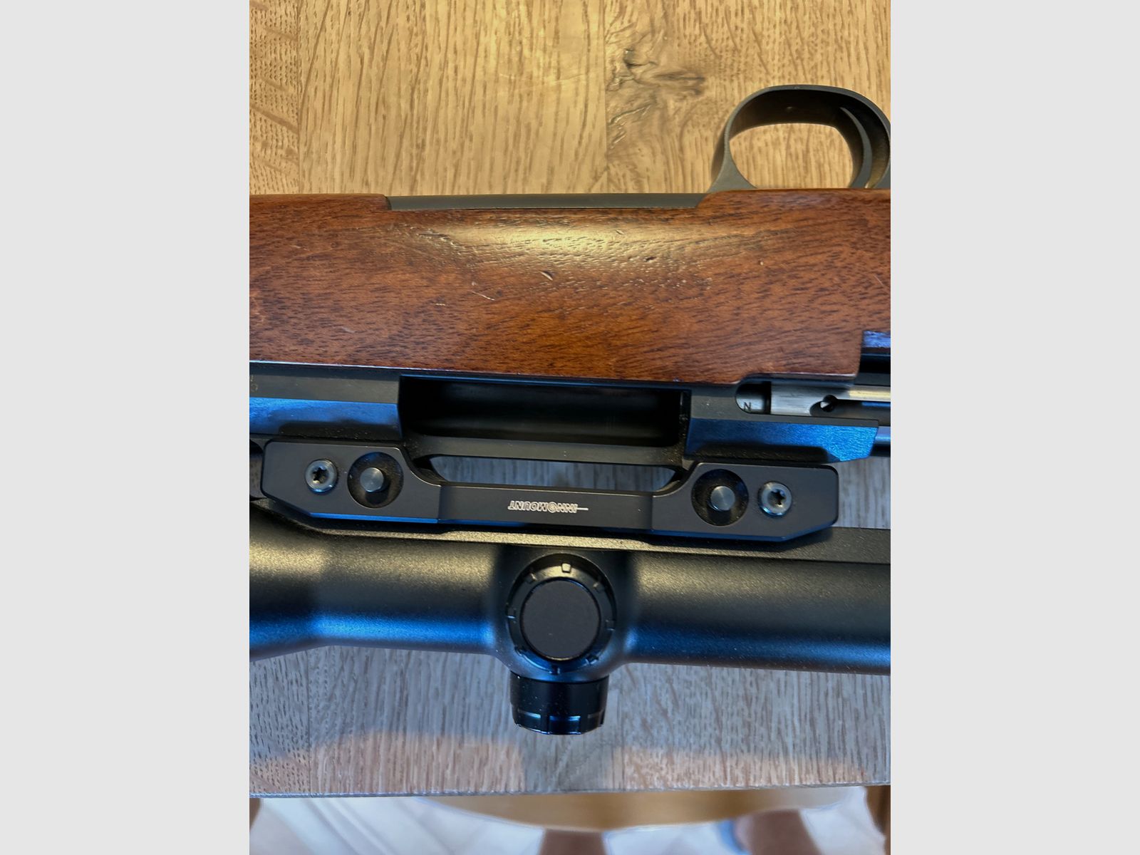 Steel action HS 52cm barrel, Cal.308 win with Zeiss victory Ht 3-12x56 scope, image 4 of 9