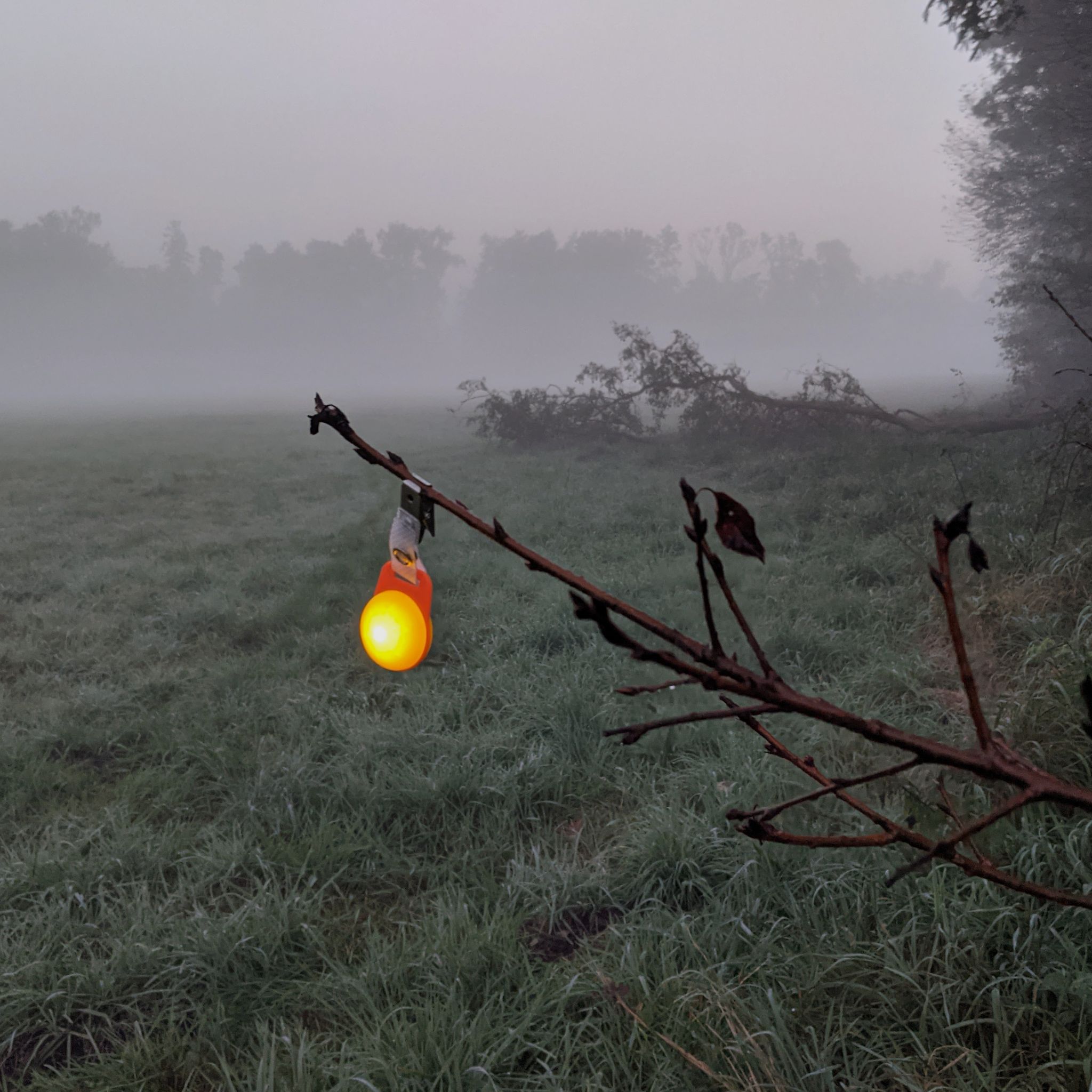 Für Nachtjagd: LED Blinklichter "Hänsel & Gretel" zum Markieren - 2er Set