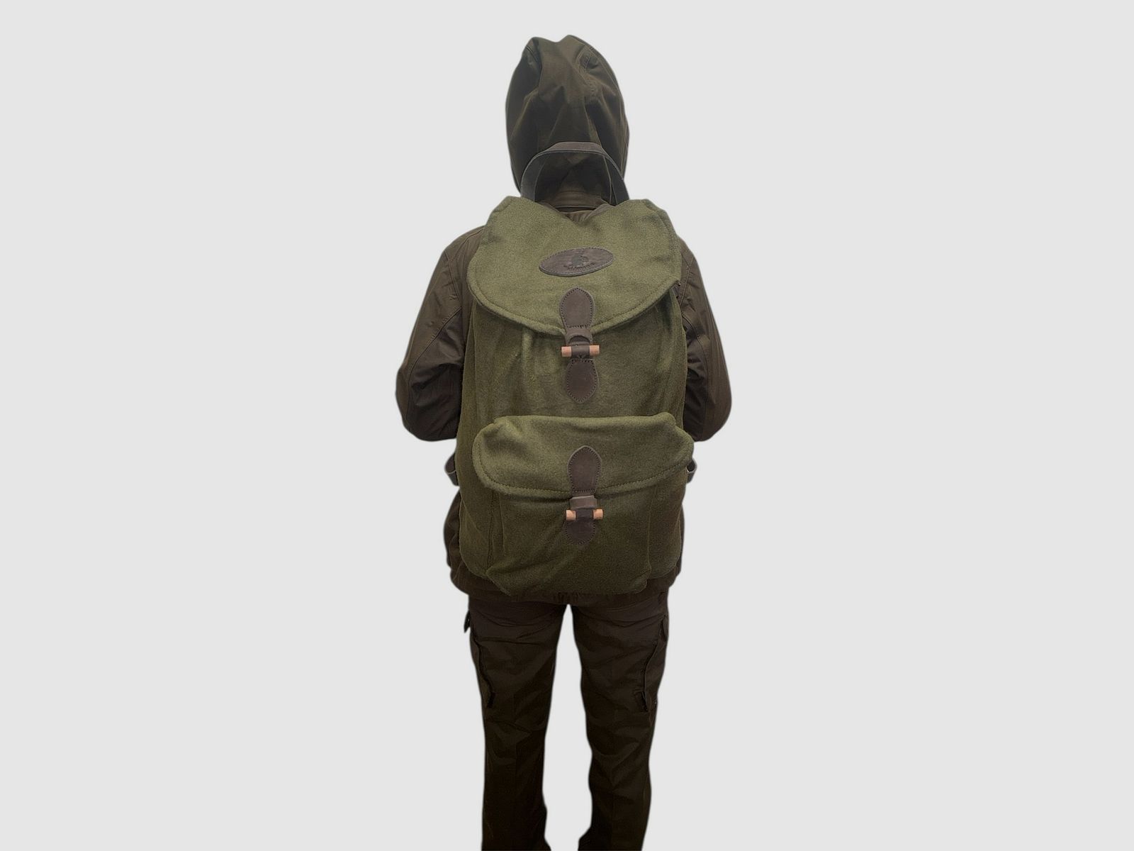 Loden Sac à dos de chasse silencieux Delux vert, image 17 sur 17