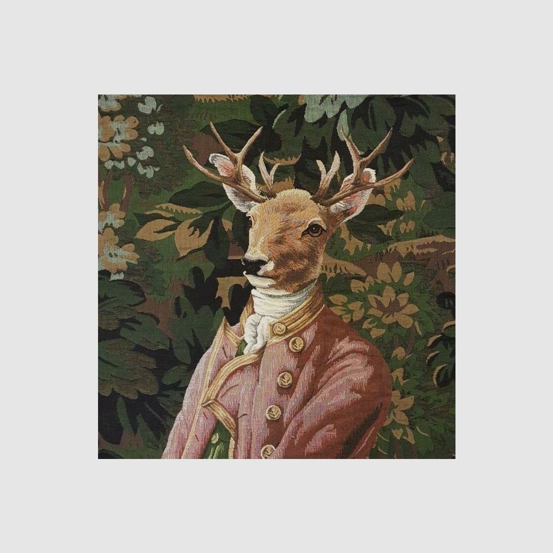 Lovergreen cushion motif cushion deer pink jacket