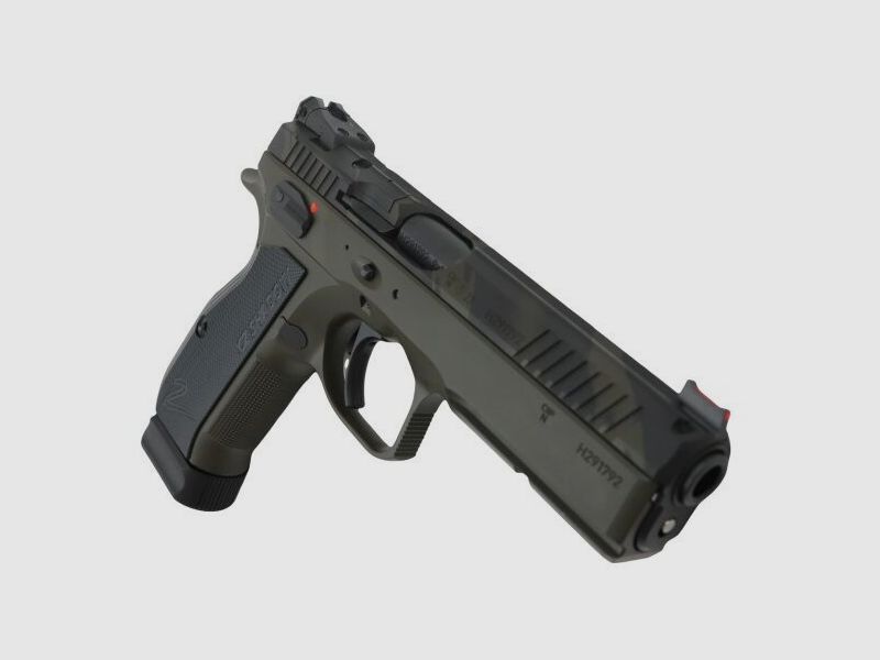 Czech Armory CZ 75 Shadow 2 OR - black grip panels Camo/olive - 9mm Luger - special edition
