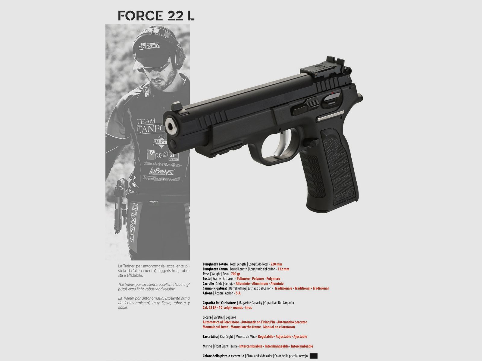 TANFOGLIO / PISTOOL / ALLE MODELLEN, afbeelding 17 van 29
