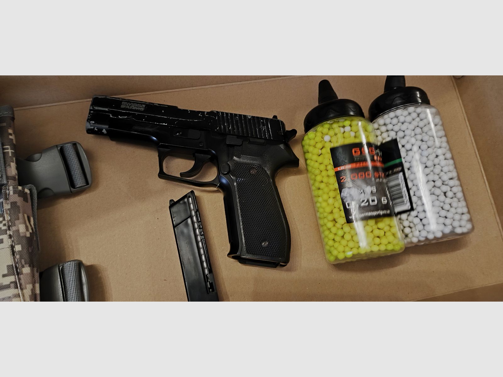 Softair Gewehr und Pistole Set 