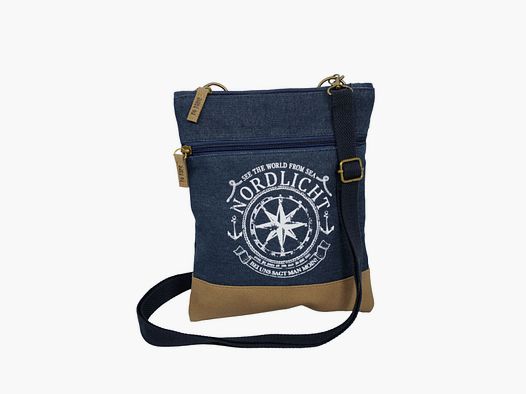 NO NAME Crossbag "Nordlicht" Umhängetasche NAVY