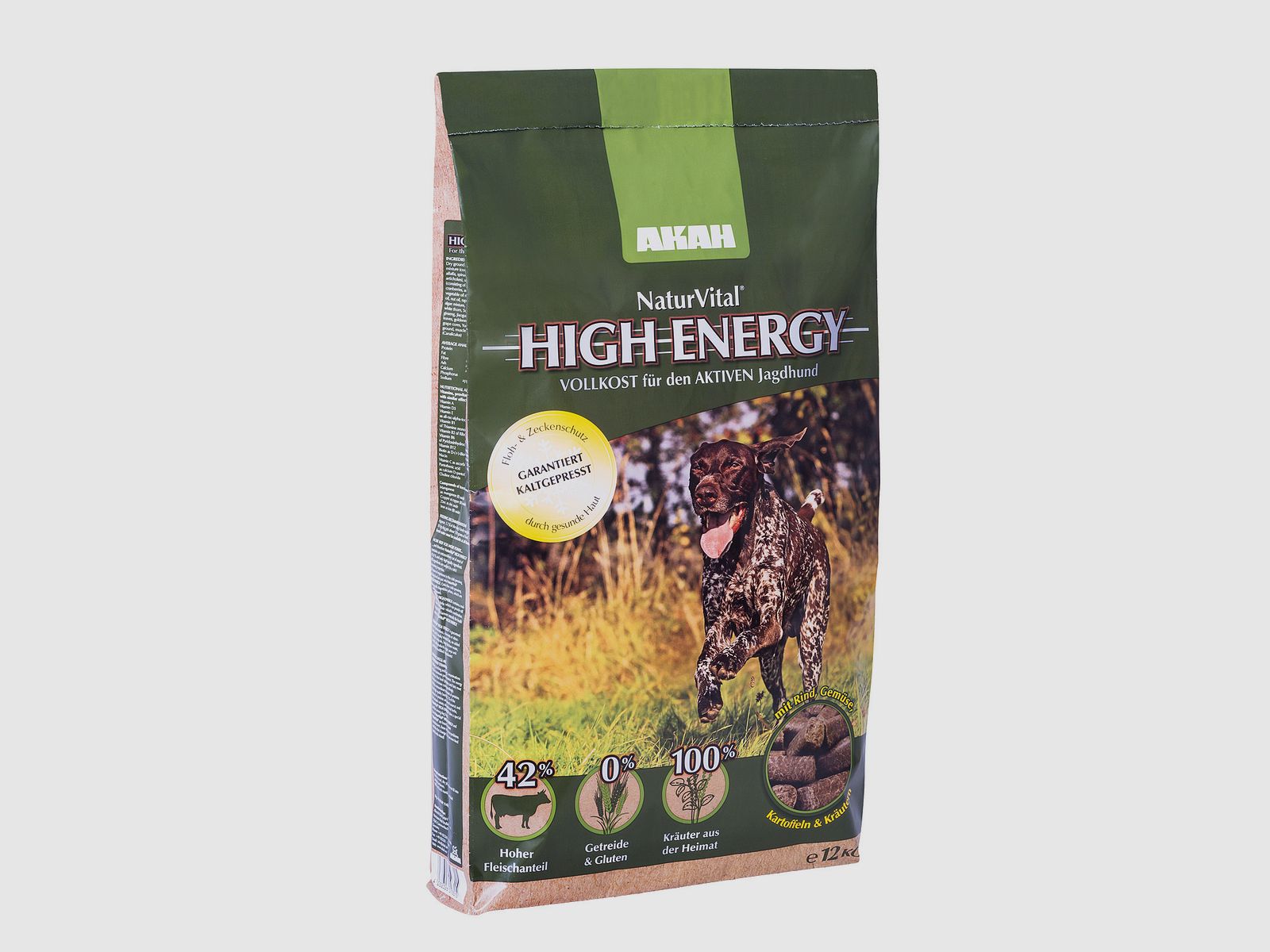 AKAH NaturVital® HIGH ENERGY Nourriture pour chiens 12kg