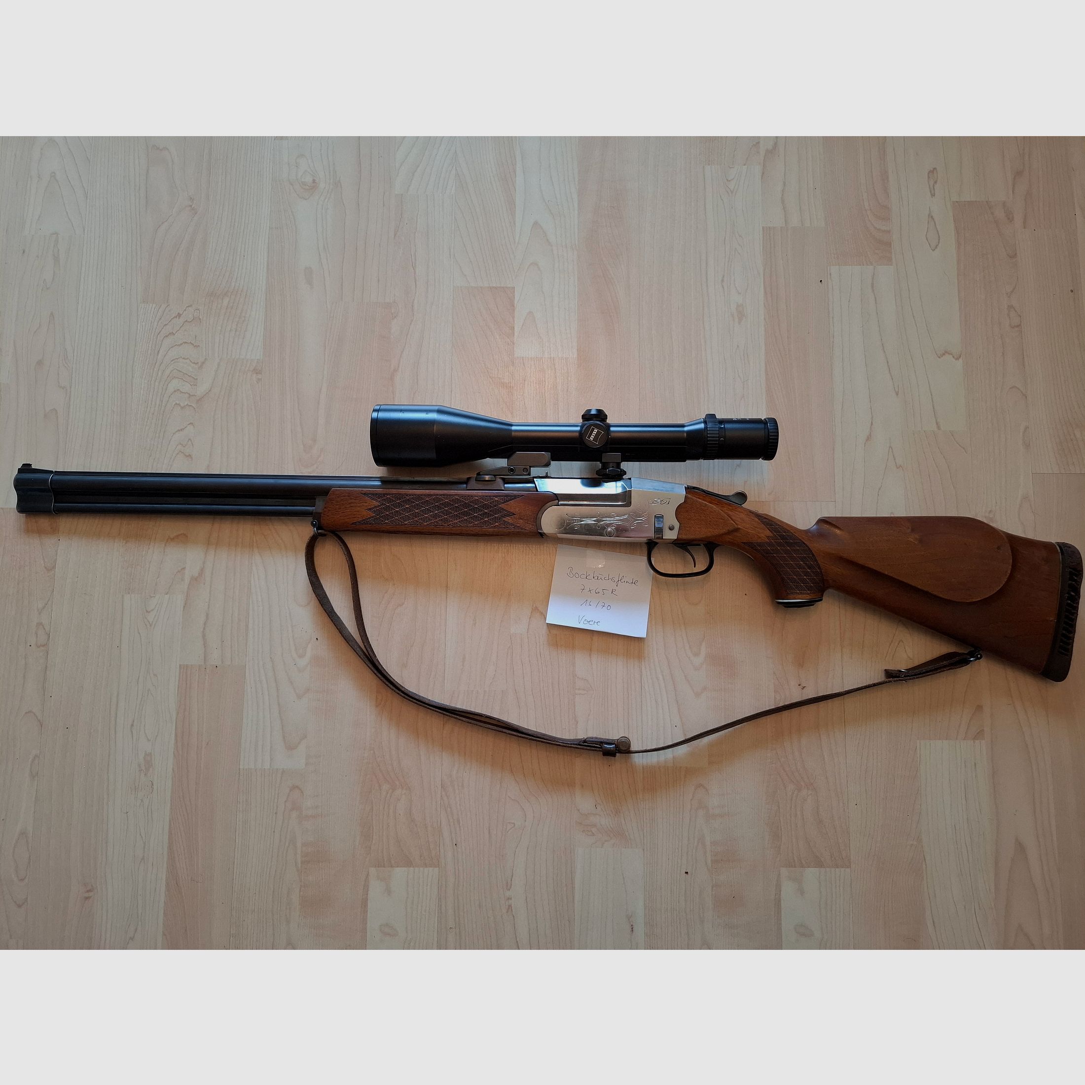 Voere BBF 7x65R 16/70 + EL 5,6x52R + Zeiss 3-12x56