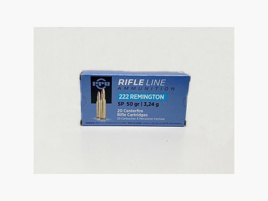 Partizan 222 Remington SP 50gr