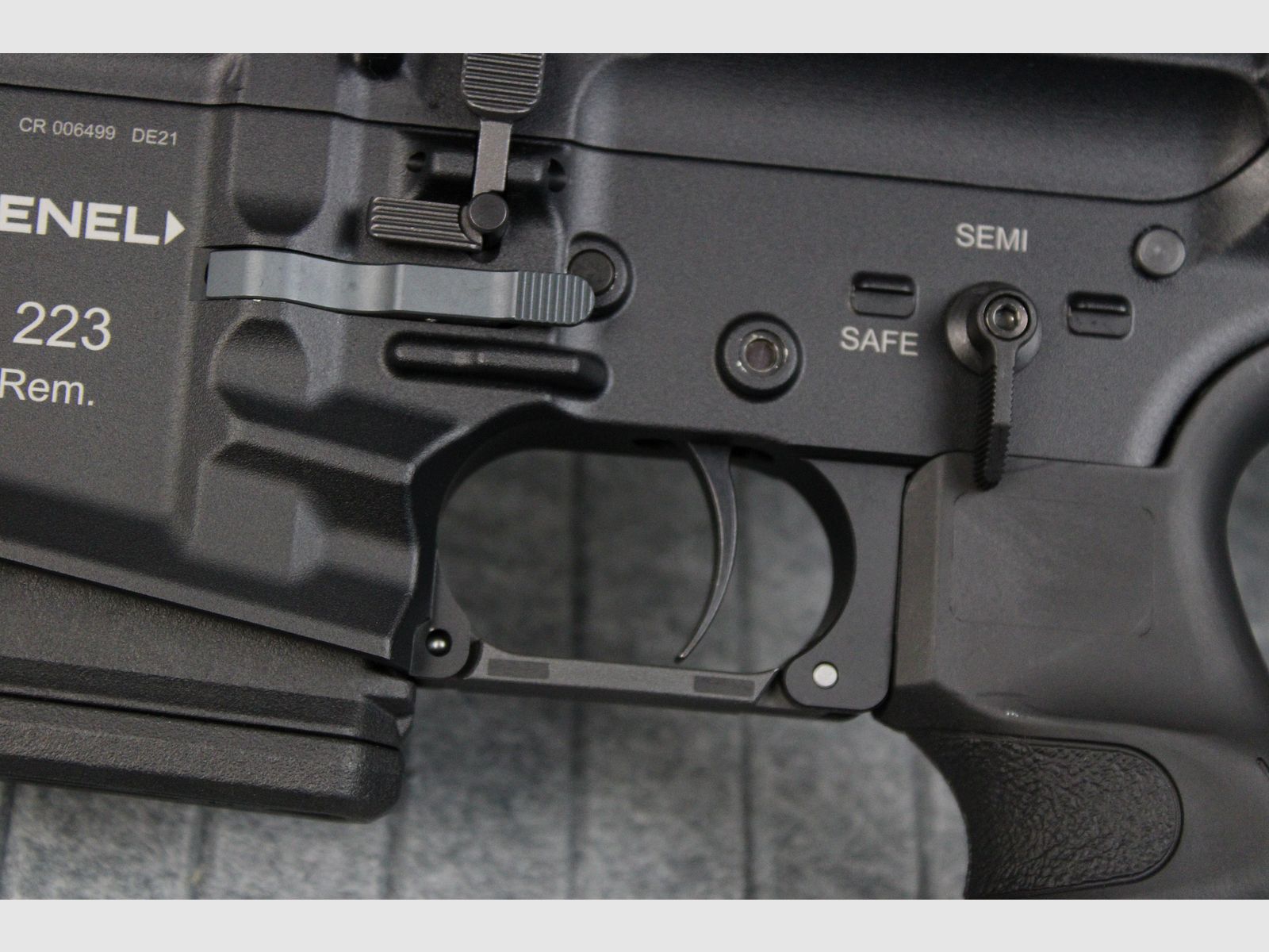Haenel CR223 (AR15) Kahles K16i Blast deflector