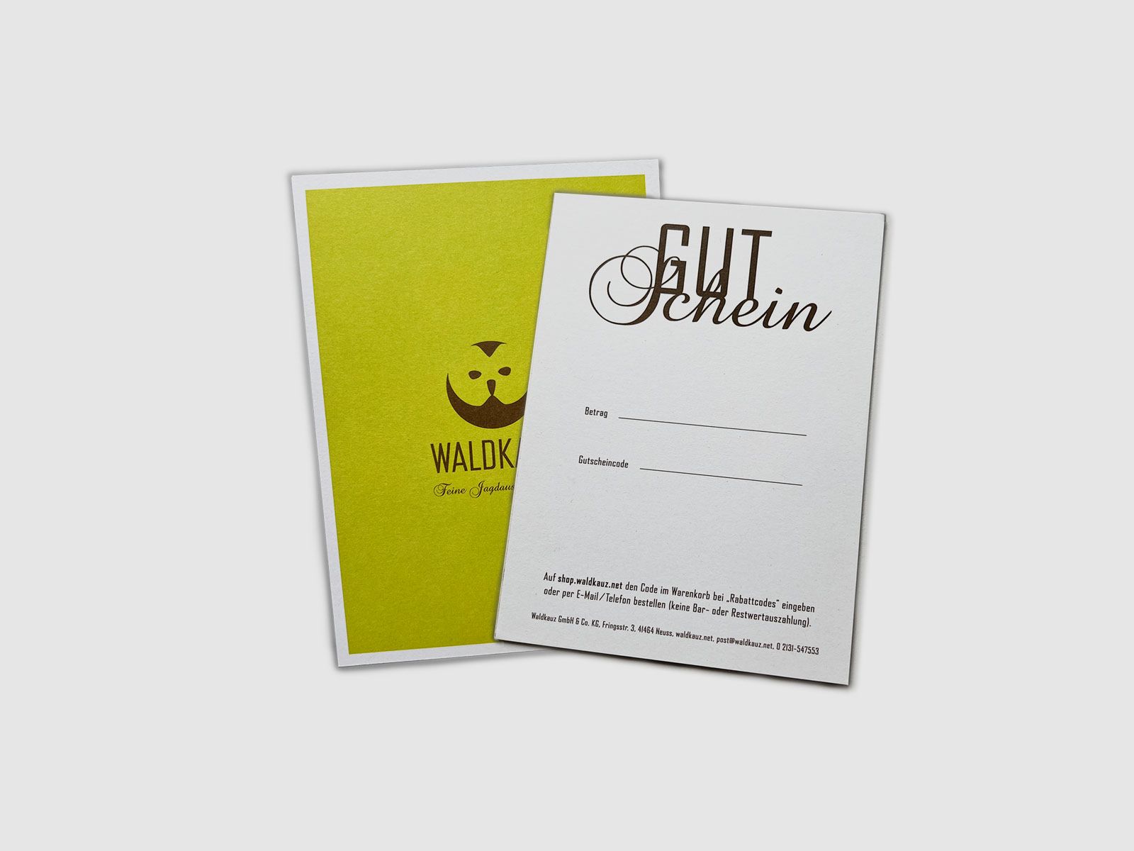 WALDKAUZ gift voucher