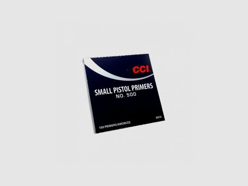 Zündhütchen Small Pistol CCI – Box mit 100 Stück, Bild 1 von 2
