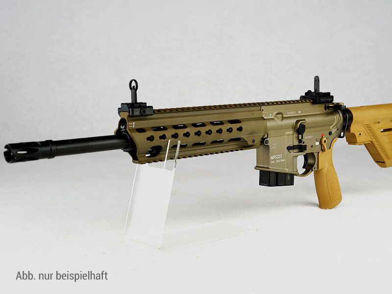 Heckler & Koch SLIMLINE handguard voor MR223 ZWART, voor 11"/14,5"/16,5" loop (korte handguard)
