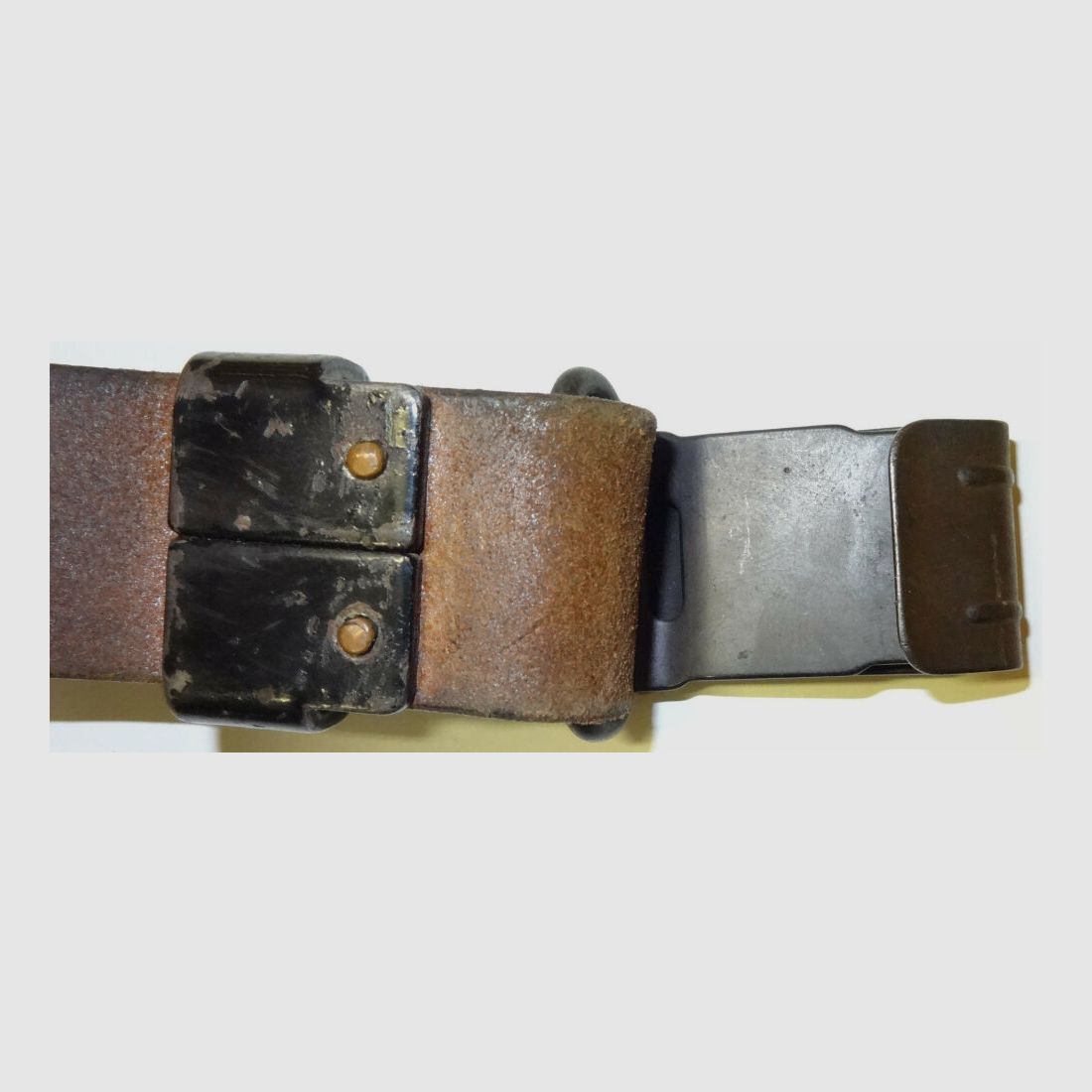 SIG leather strap/carrier strap complete for Swiss service rifle Stgw.57, SIG PE57, SAR M57 SWISS MATCH