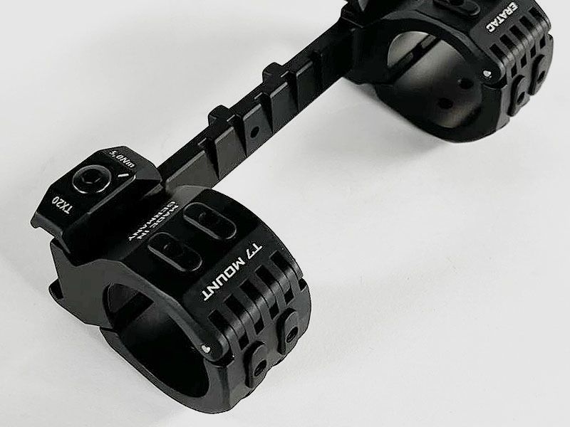 Montaje en bloque ERATAC T7, corto ø 30 mm + 15 mm de altura (0 MOA de inclinación)