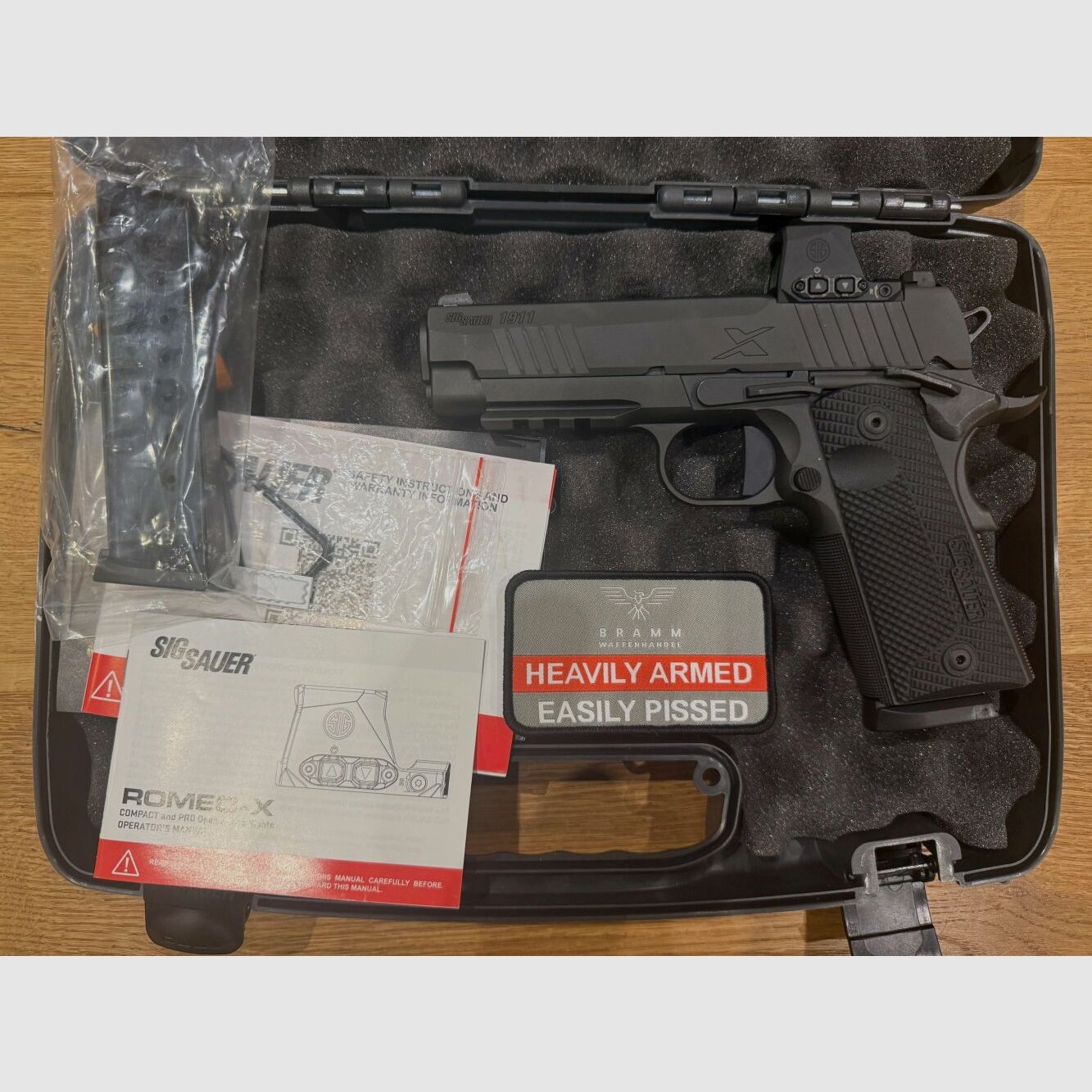 SIG SAUER 1911 X-Carry incluso ROMEO-X Compact .45 ACP - Pistola semiautomatica