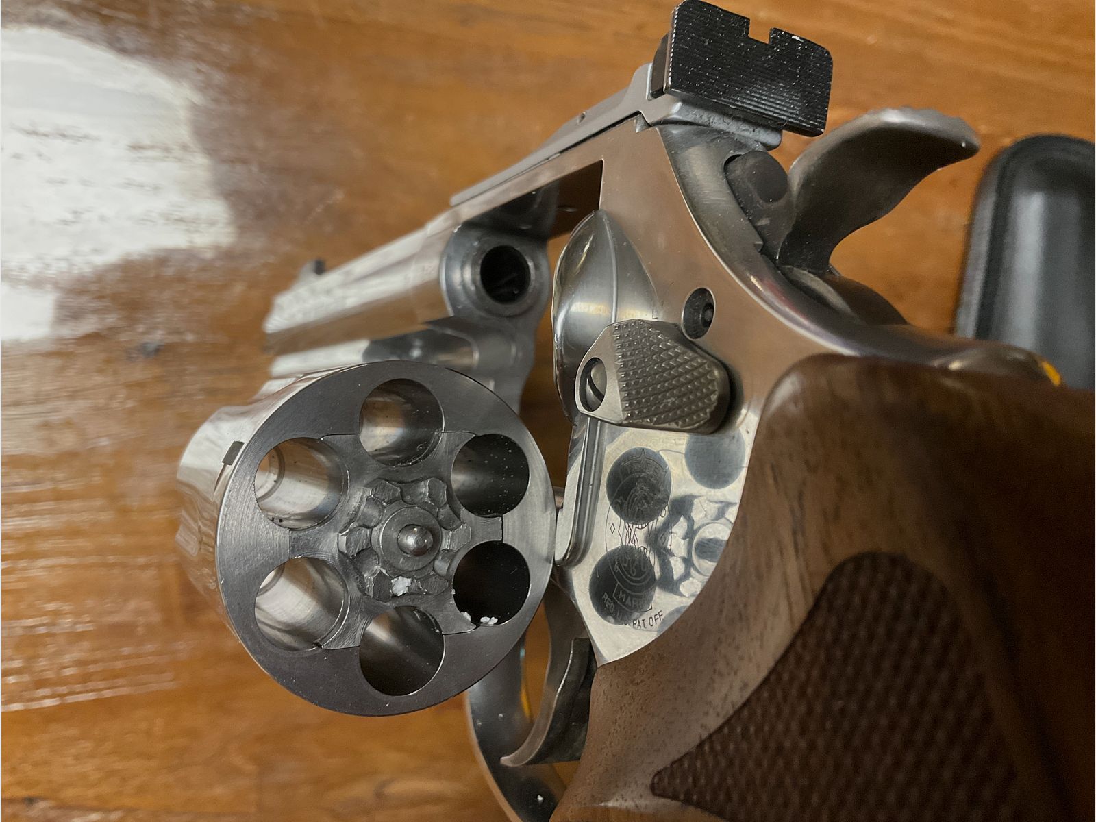 Smith & Wesson Revolver .357, Typ 686 Target Champion Deluxe
