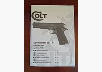 Oryginalna instrukcja obsługi Umarex Colt 1911 Government