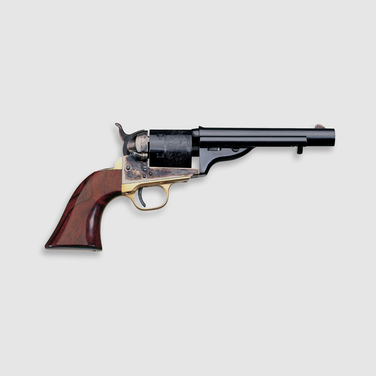 Revolver Avancarga UBERTI Open Top 1871 Early Model Grip Navy-38LC-7 1/2″, imagen 2 de 2
