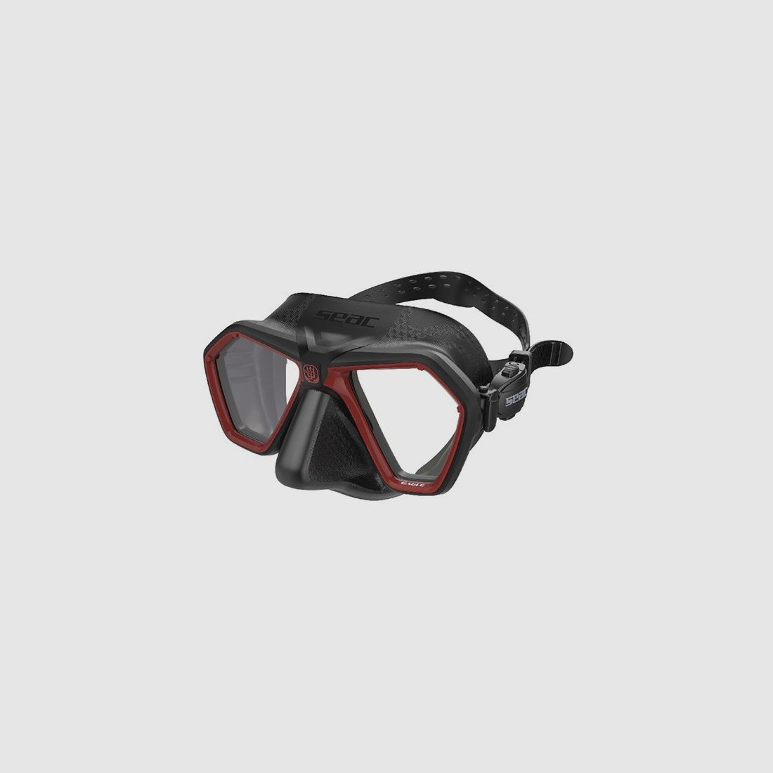 SEAC SUB EAGLE NERO - ROSSO, immagine 1 di 6