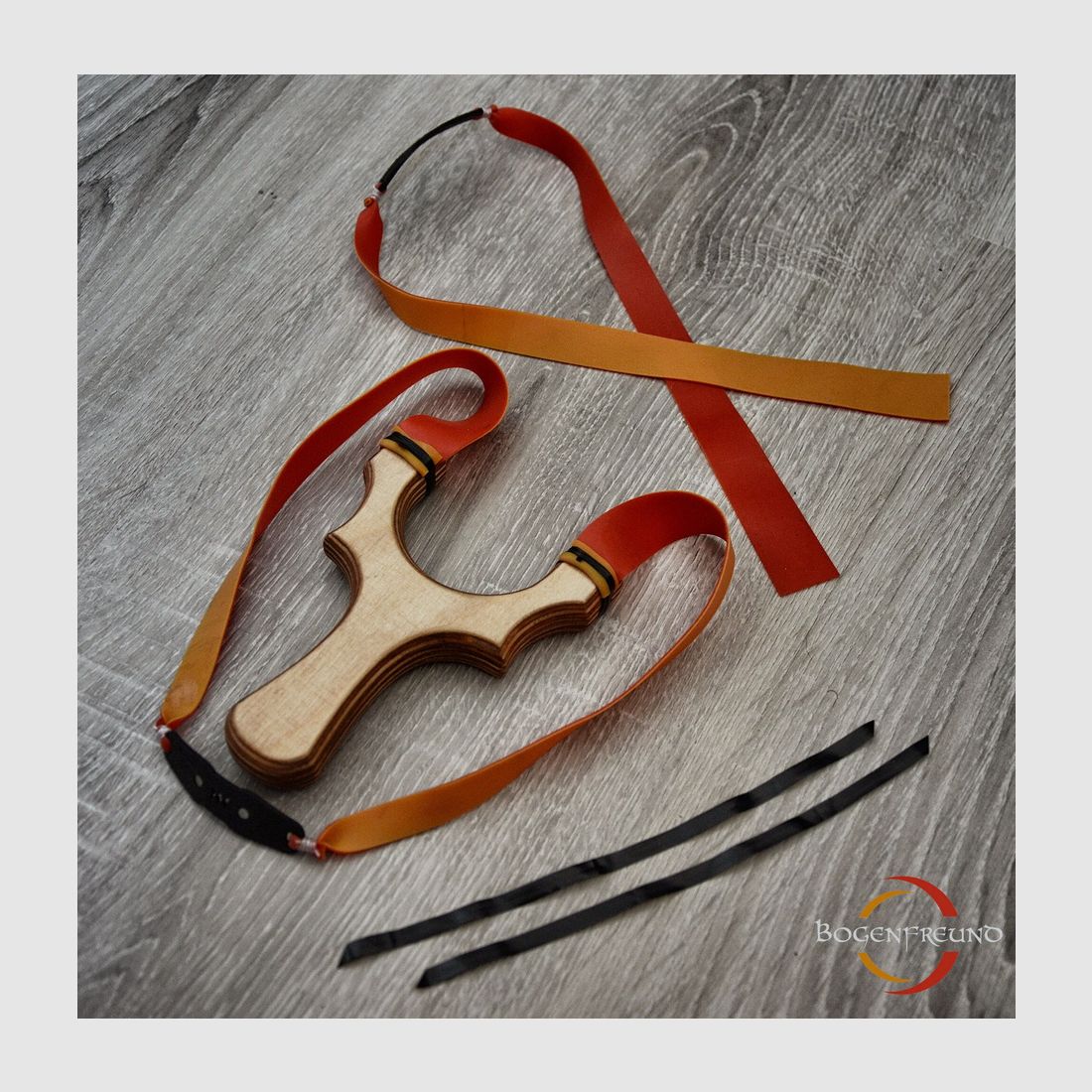 Bogenfreund Slingshot CNC Summer Power mit Stahlkugeln