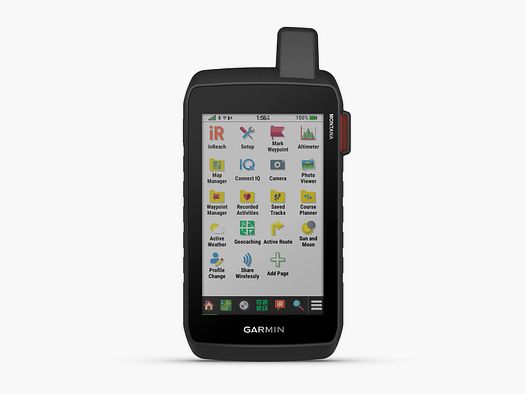 Garmin Montana 760i handheld GPS with inReach and camera