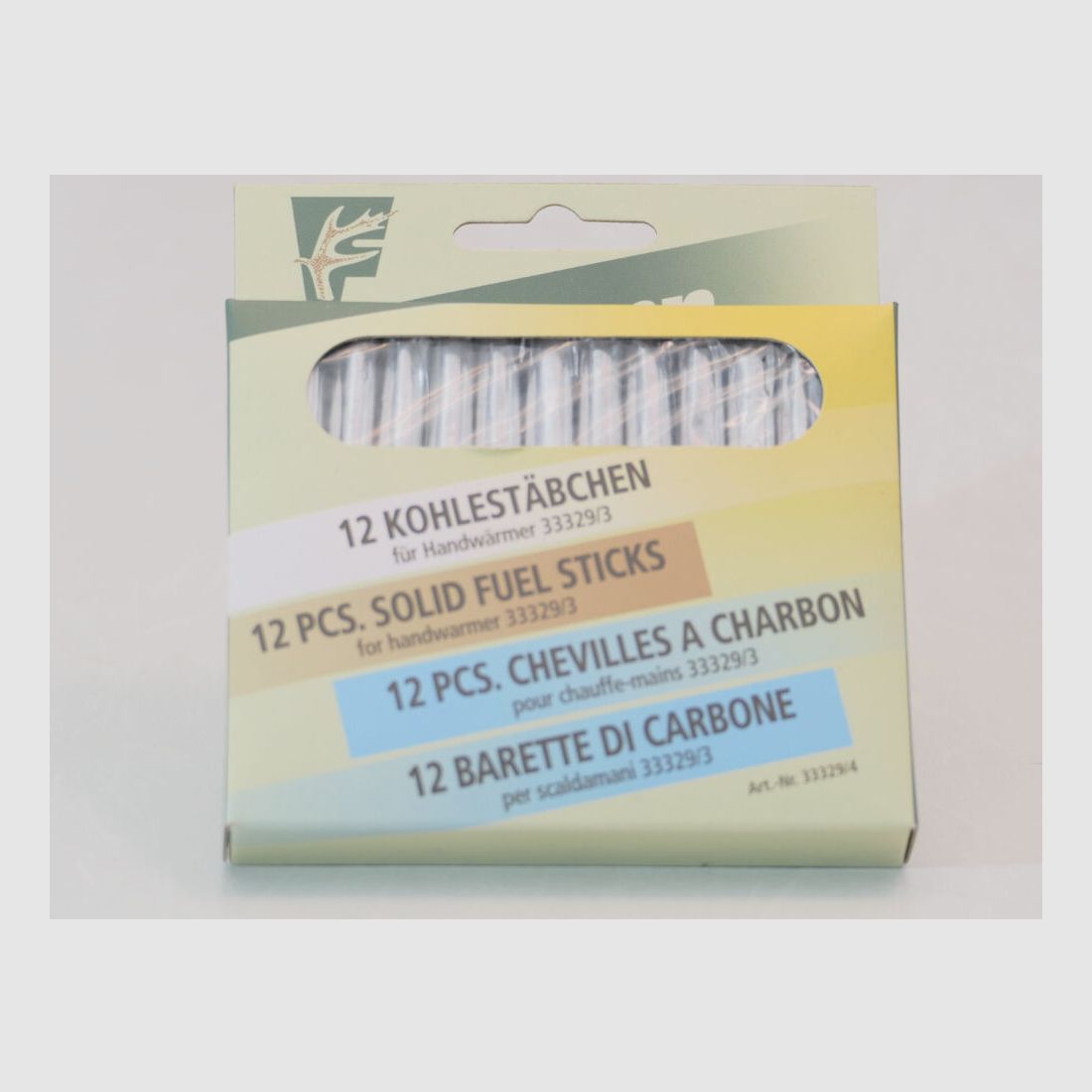 Fritzmann charcoal sticks for hand warmers 33329/3
