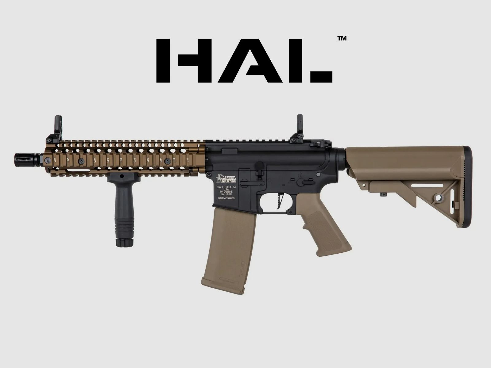 Daniel Defense® MK18 SA-C19 CORE mit HAL ETU, S-AEG, Bronze