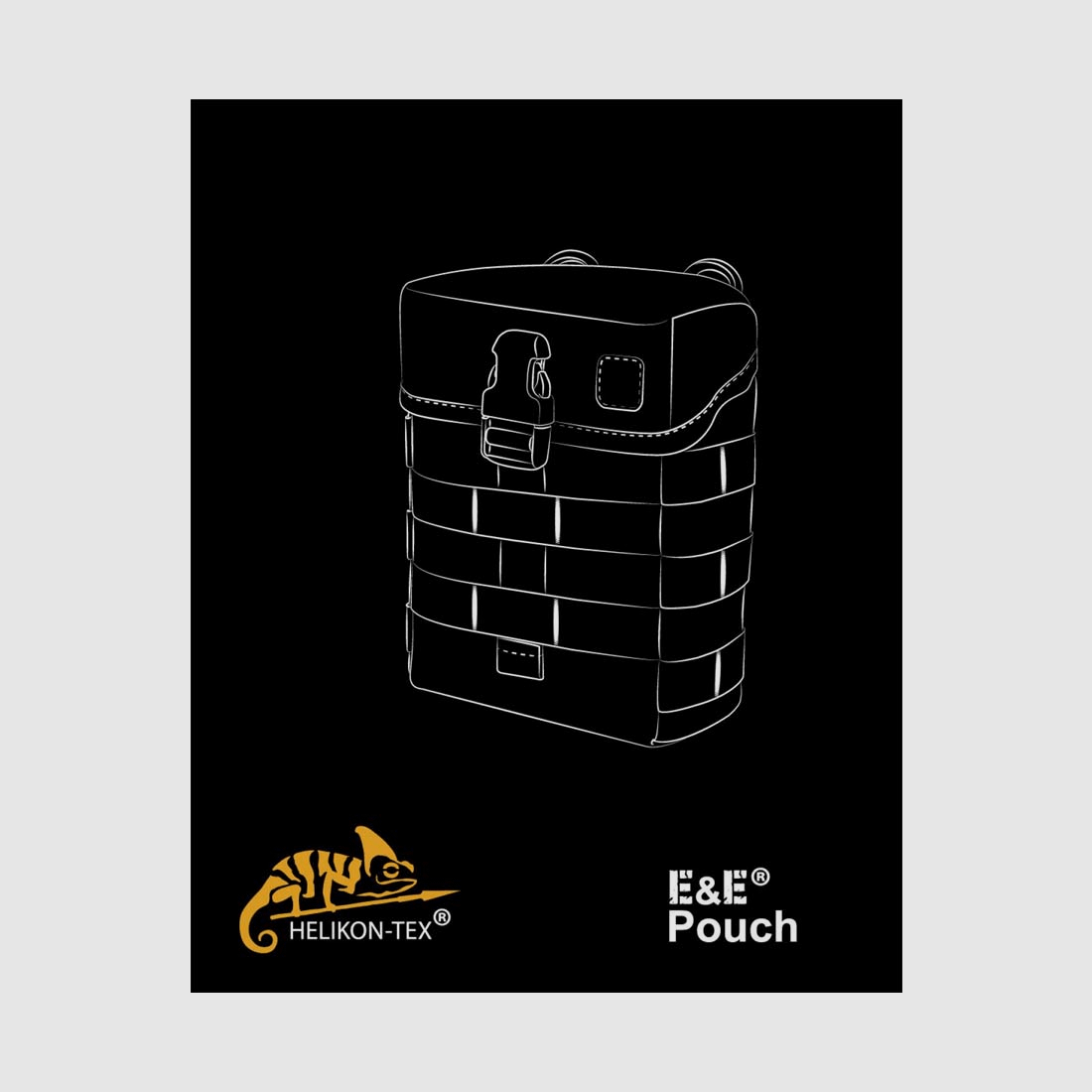 HELIKON-TEX E&E POUCH  MEHRZWECKTASCHE PenCott® WildWood™
