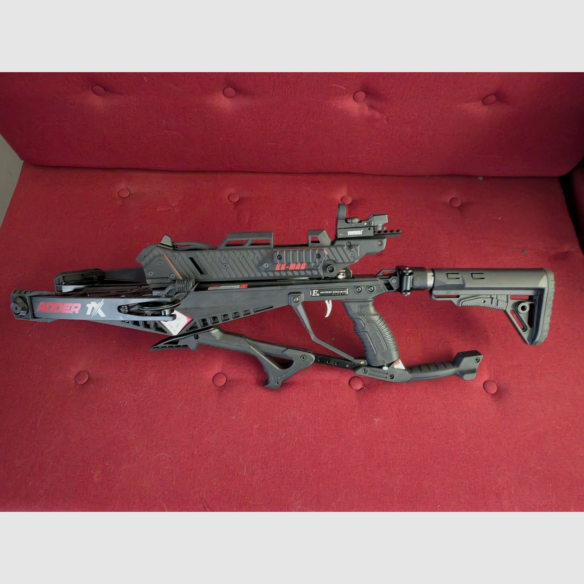 K Adder V3 TX-Compound + Mey Folding Stock + TT Bag