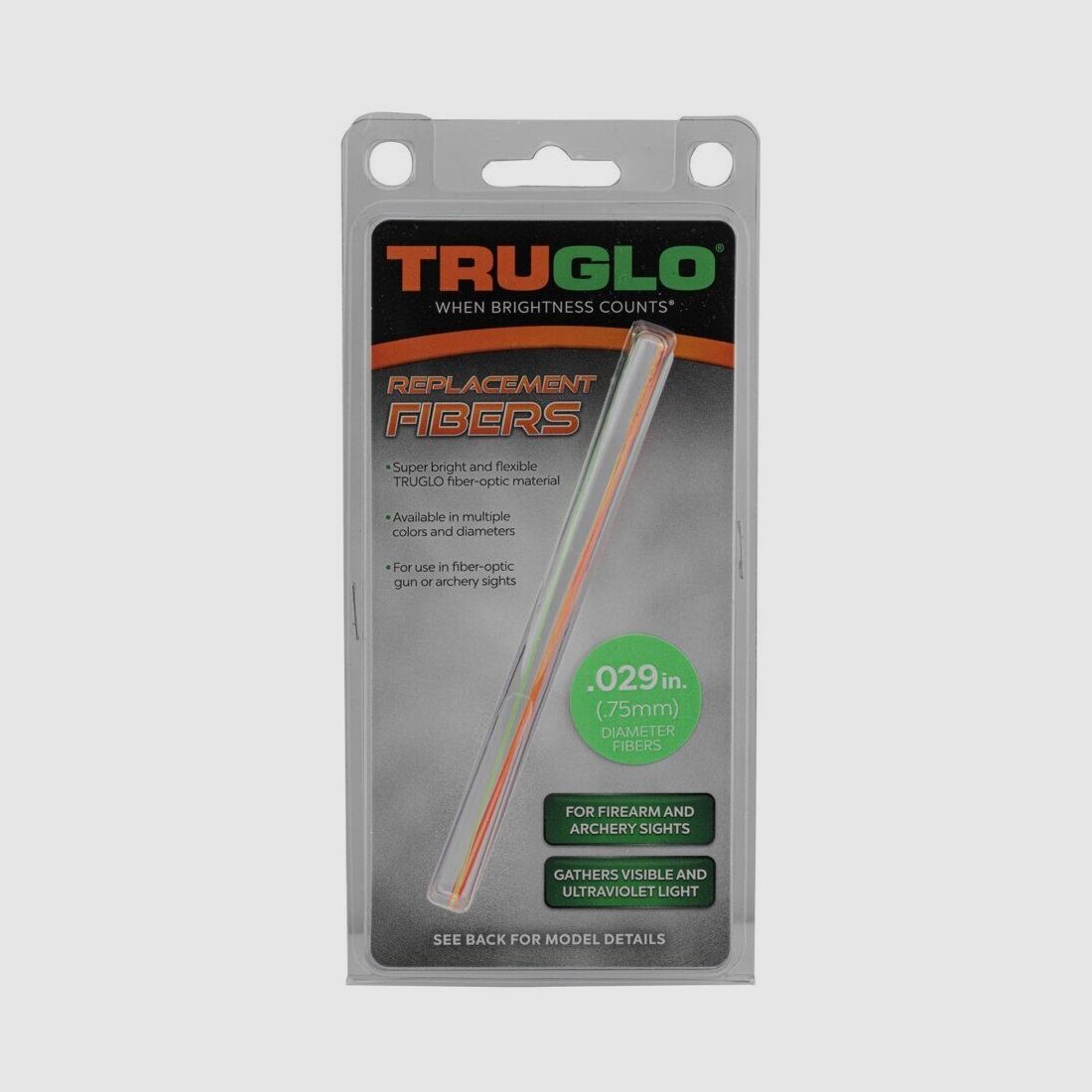 Juego de 5 fibras ópticas fluorescentes de colores sólidos surtidos – 0,75 mm, imagen 6 de 9