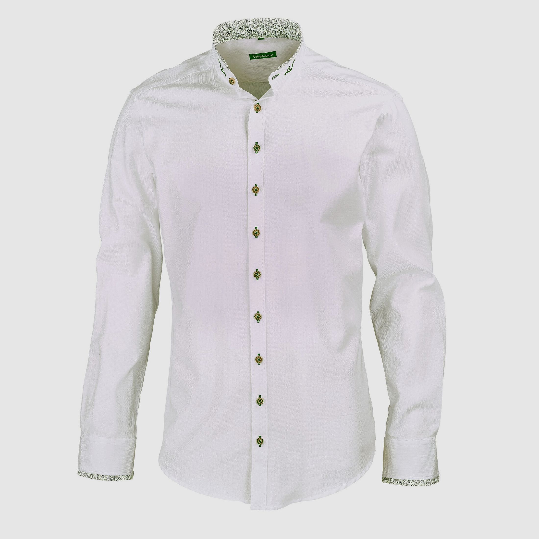 Gipfelstrmer Langarmhemd Slim Fit