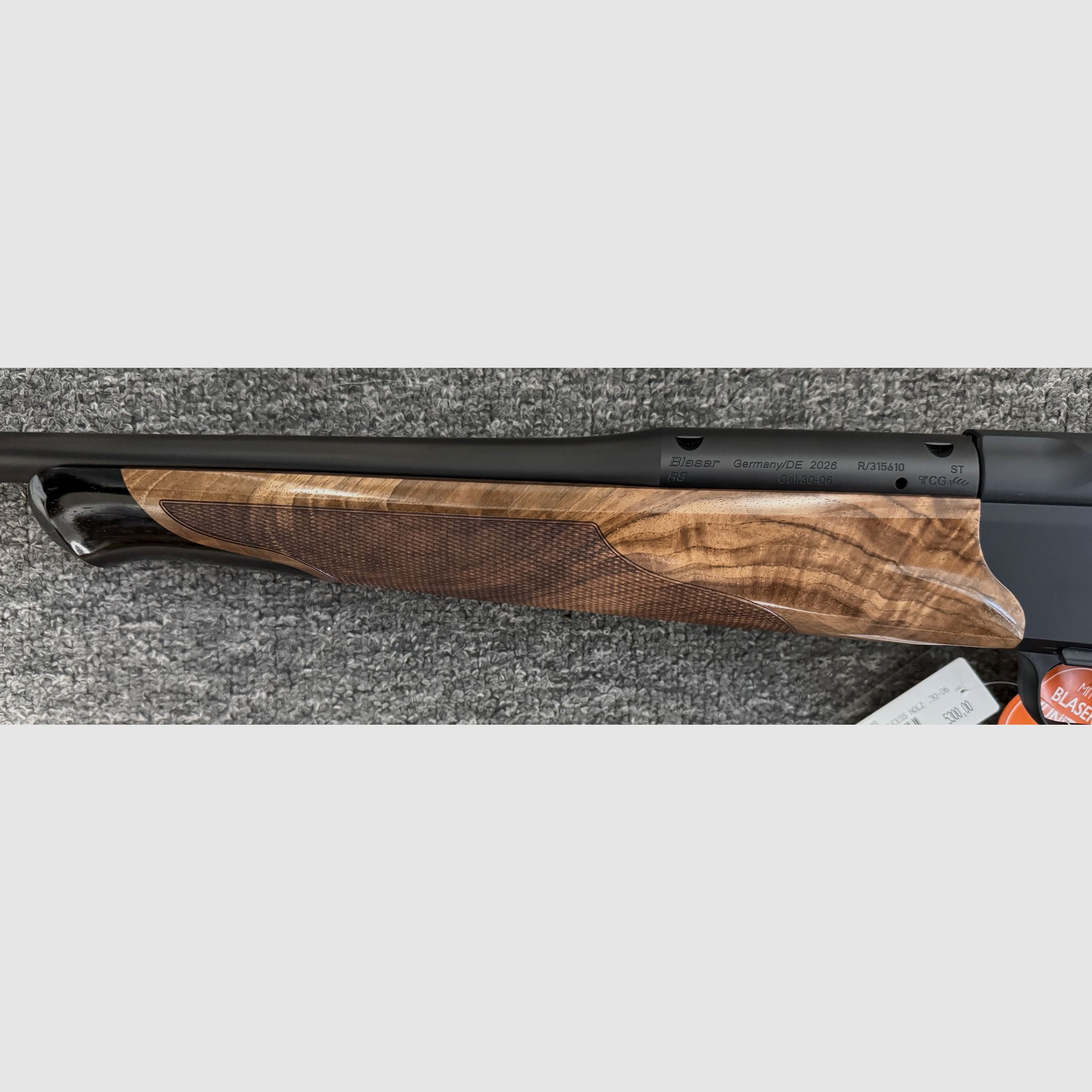 Blaser R8 Professional Success Bois .30-06 + Filetage de bouche + Raccourcissement de canon 52cm