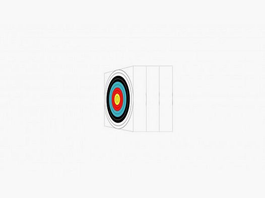 Foam target 60 cm triple crossbow over 150 pounds