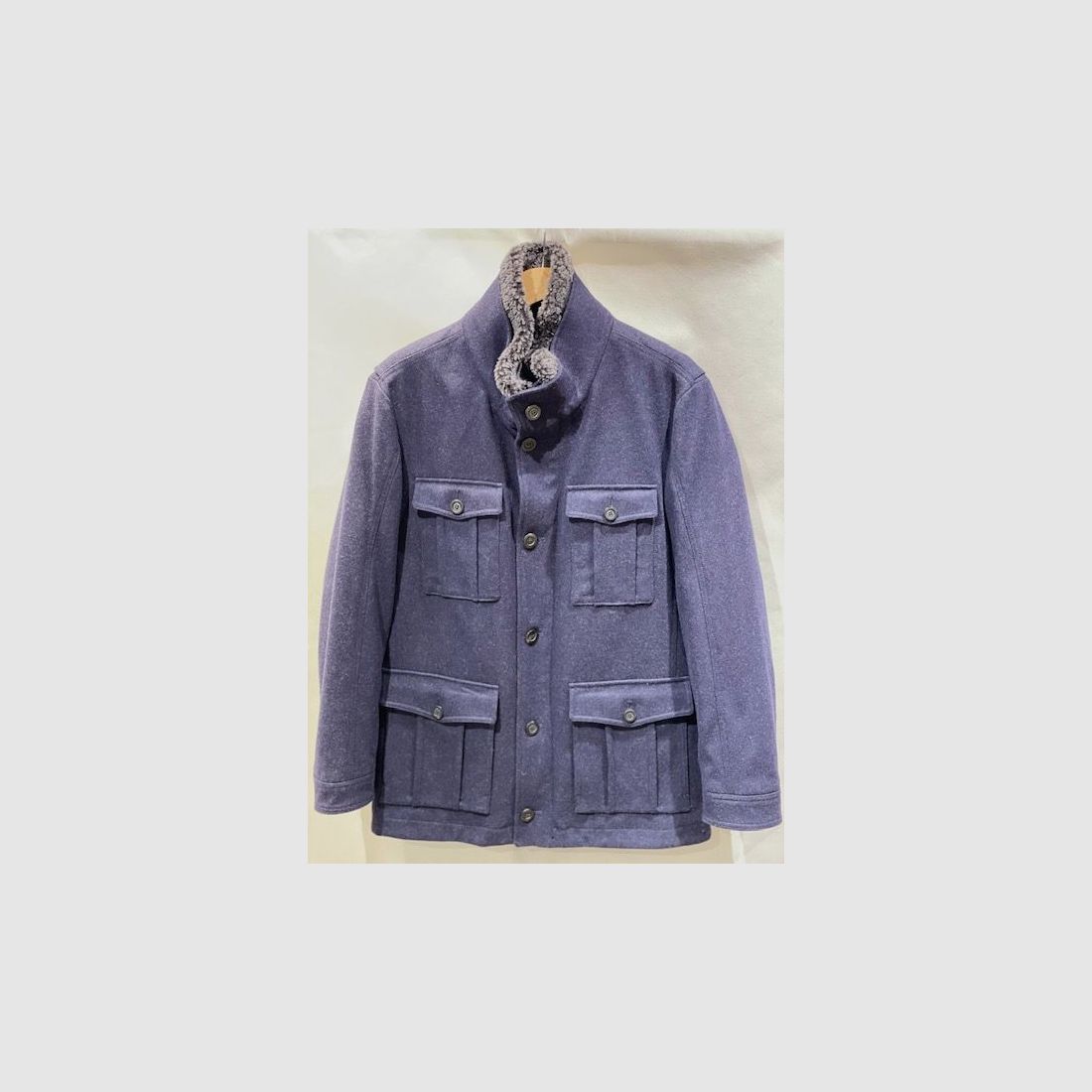 Maximilian Como jas in donkerblauw, afbeelding 1 van 2