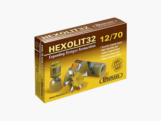 Kal. 12/70 - HEXOLIT 32 - DDUPLEKS