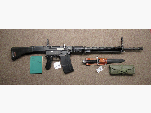 GC-33 semiautomatic SIG mod. barrel 57 cal. 7.5x55