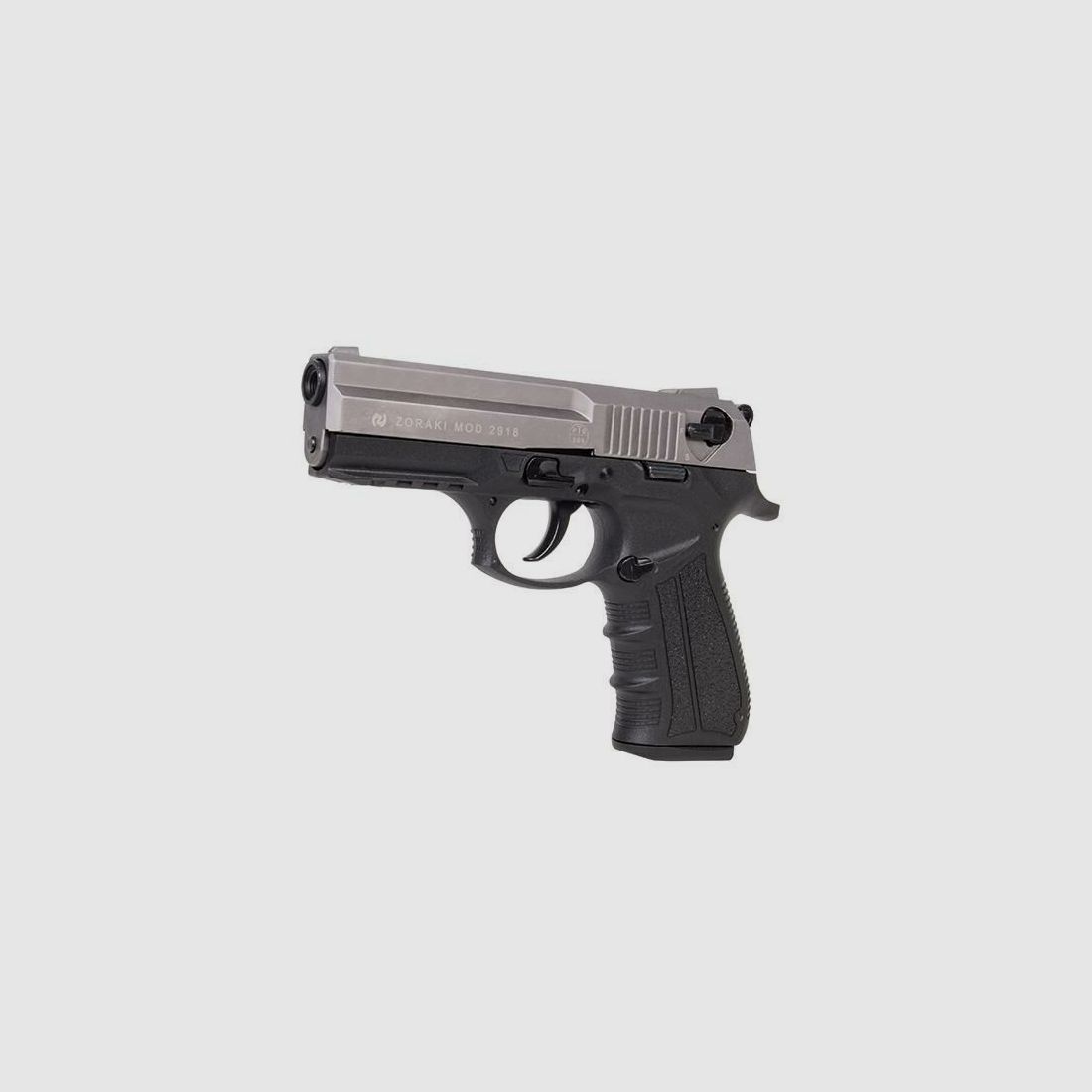 Zoraki 2918 blank firing pistol cal. 9mm P.A.K. - titanium