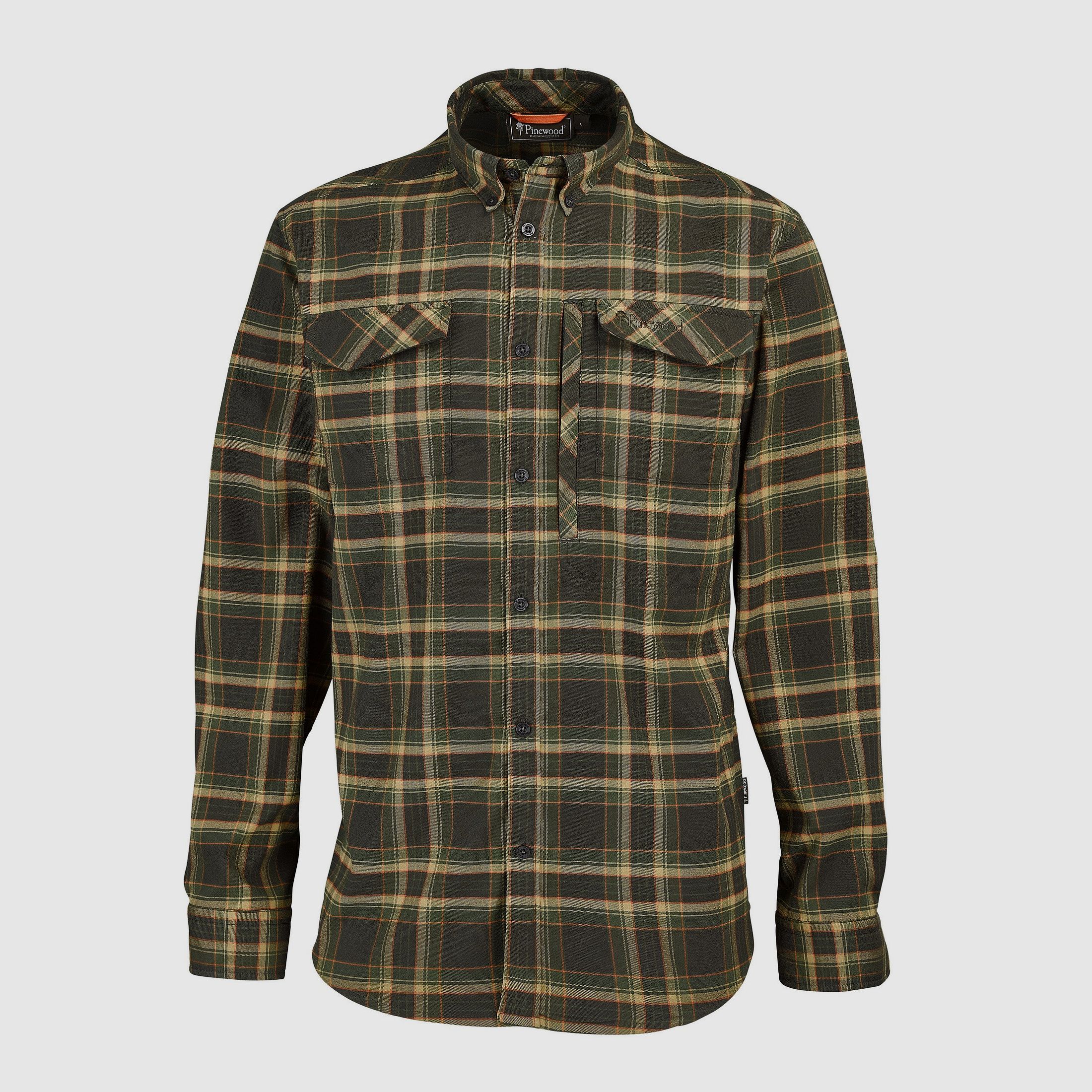 Pinewood Langarmhemd Abisko Hiking Flanell