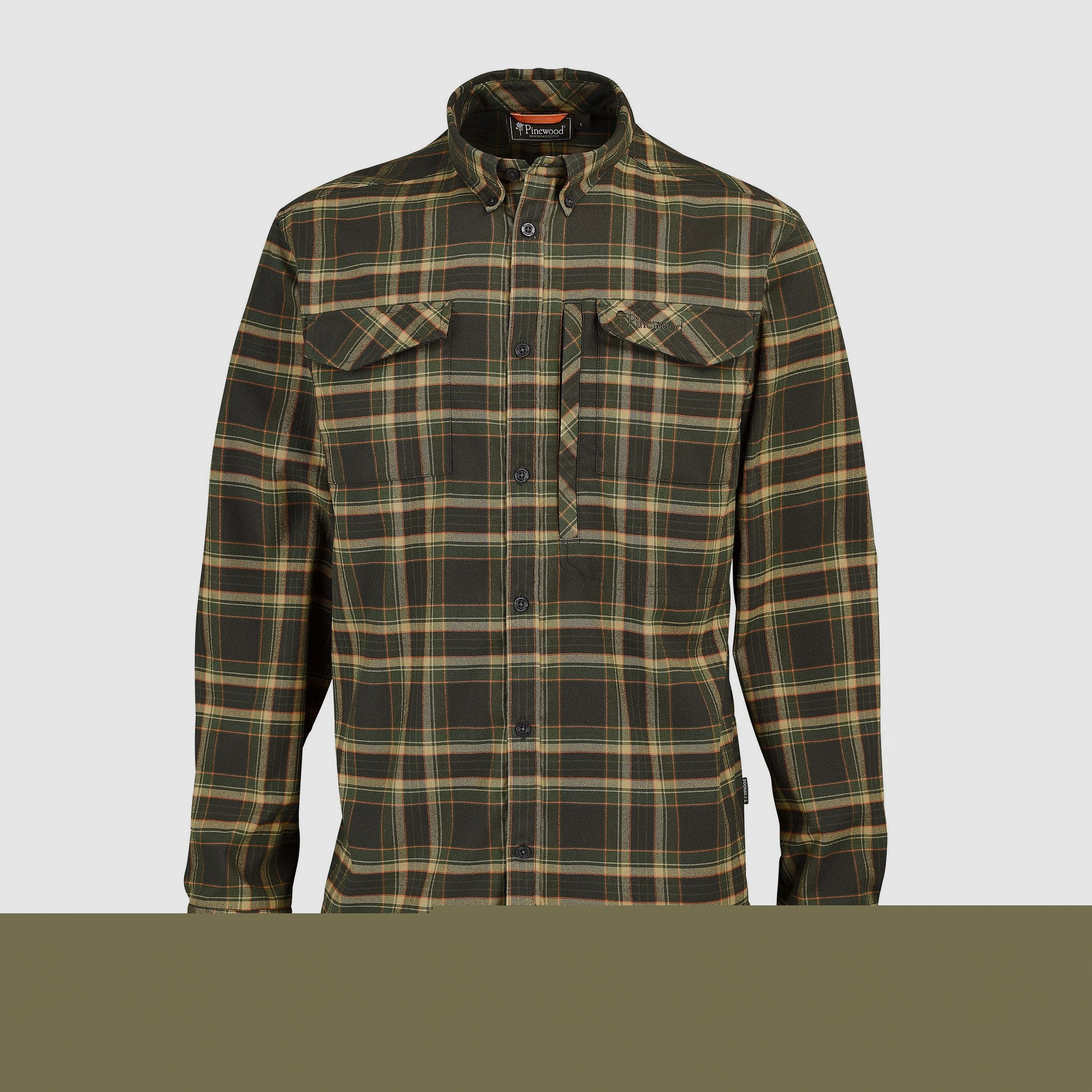 Pinewood Langarmhemd Abisko Hiking Flanell