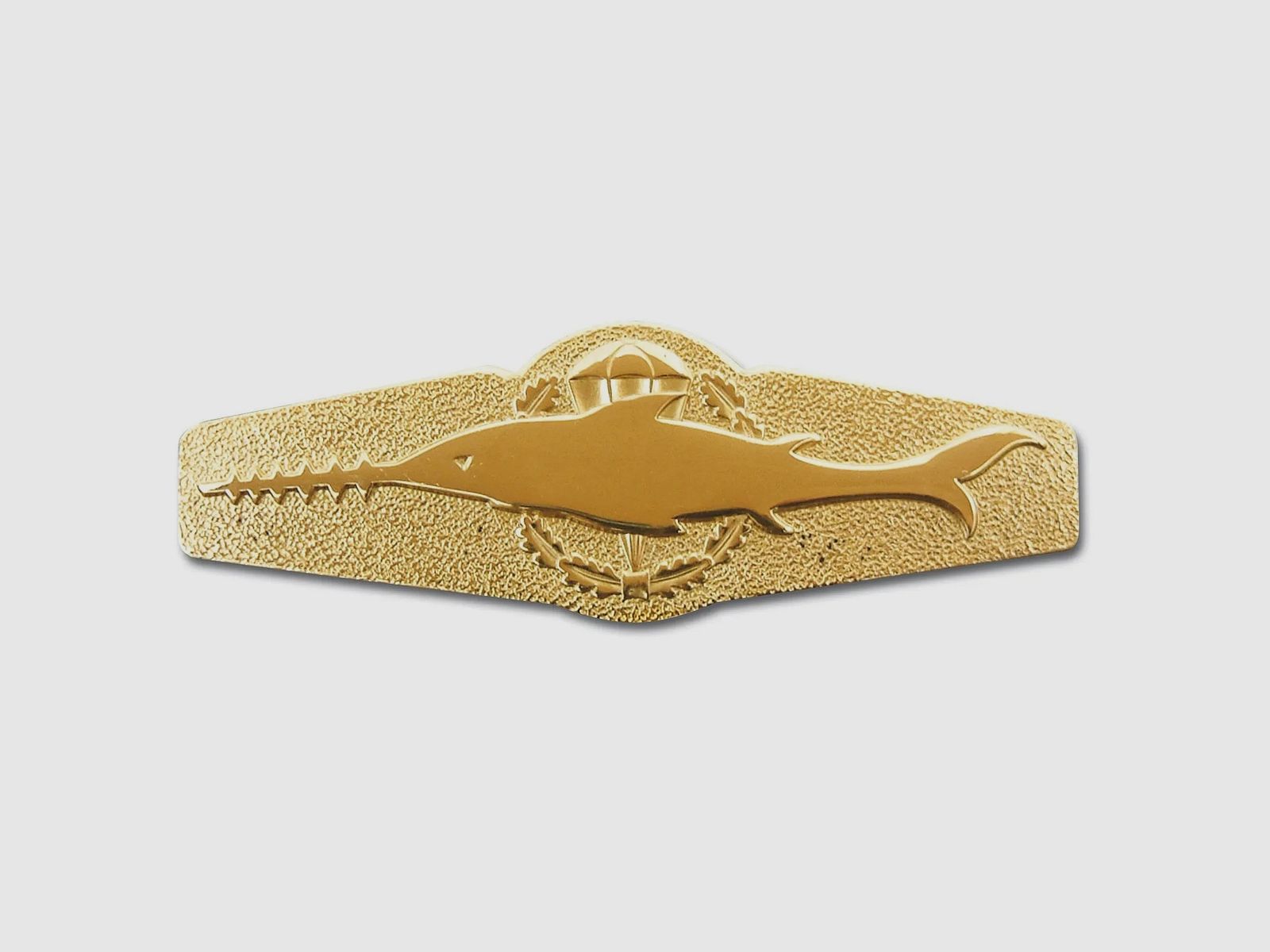 Fritzsch Abzeichen BW Kampfschwimmer Metall goldfarben