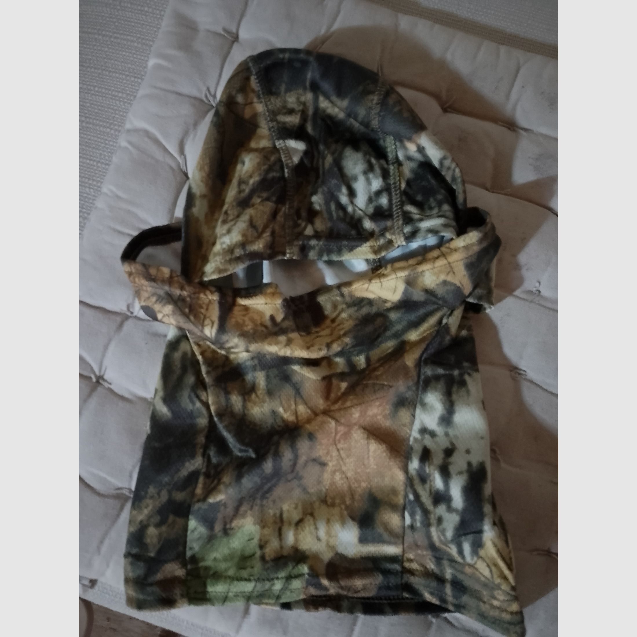 maschera mimetica foglia boschiva modello maschera mimetizzazione Airsoft Softair cecchino Paintball abbigliamento