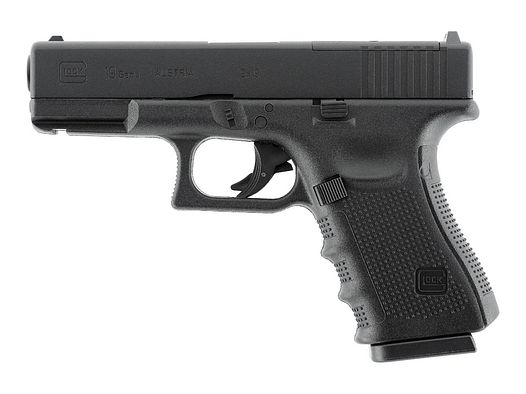 Glock 19 Gen4 MOS BLK CO2 Pistole Kaliber 4,5mm BB