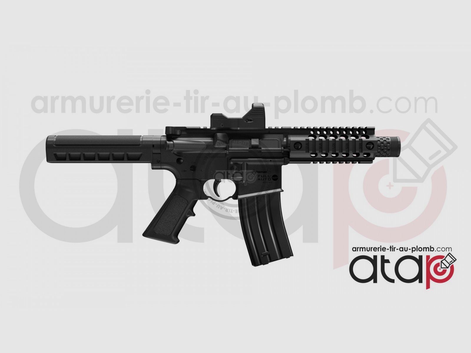 Vollautomatisches Maschinenpistole Crosman A4-P mit Stahlkugeln 4,5 mm, Bild 3 von 6