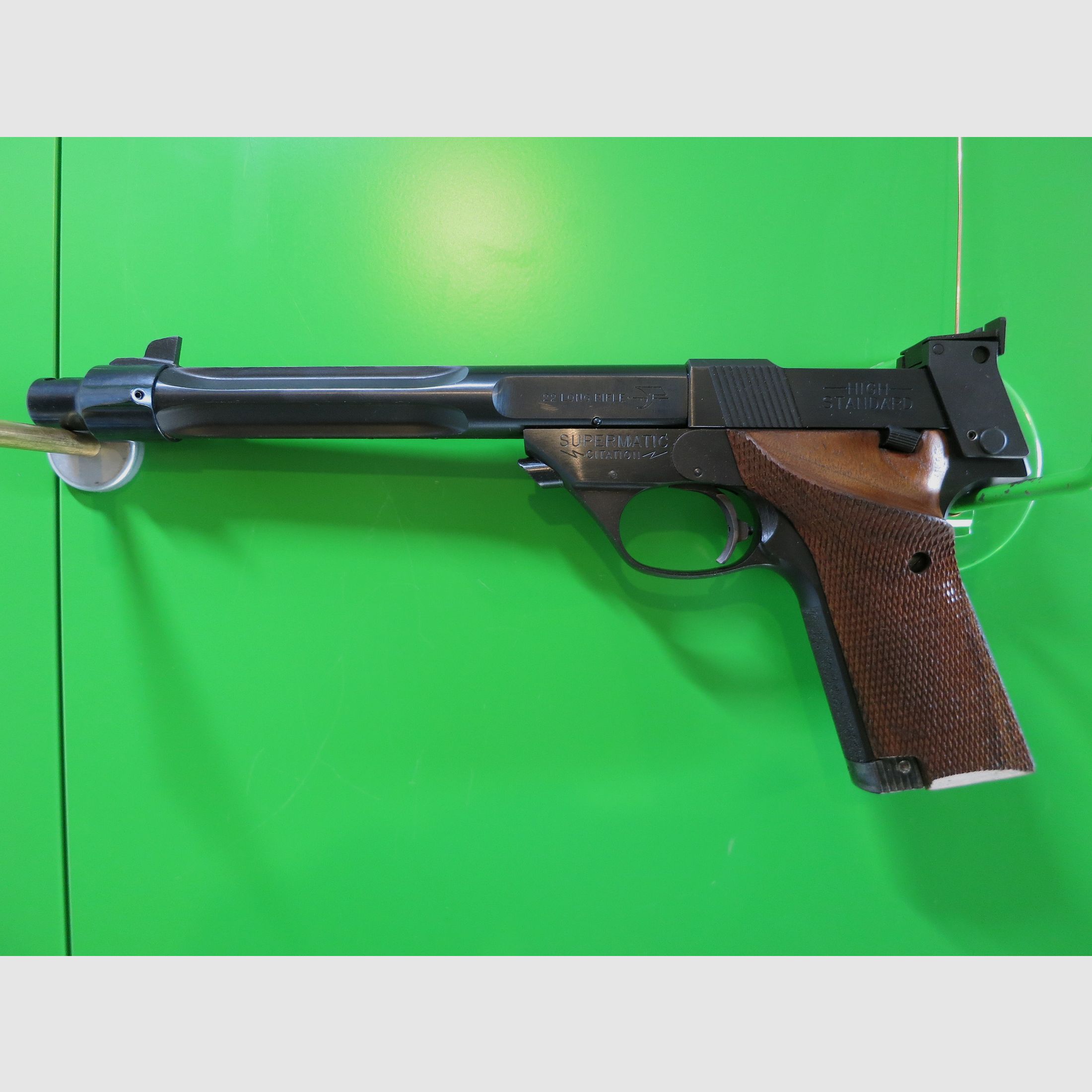 High Standard Supermatic Military Mod. 106 Pistole .22lr -Sammlerwaffe-     #5-