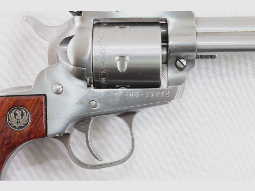 Revolver Ruger New Model Single Six KNR-6 - .22WinMag avec barillet interchangeable .22lr