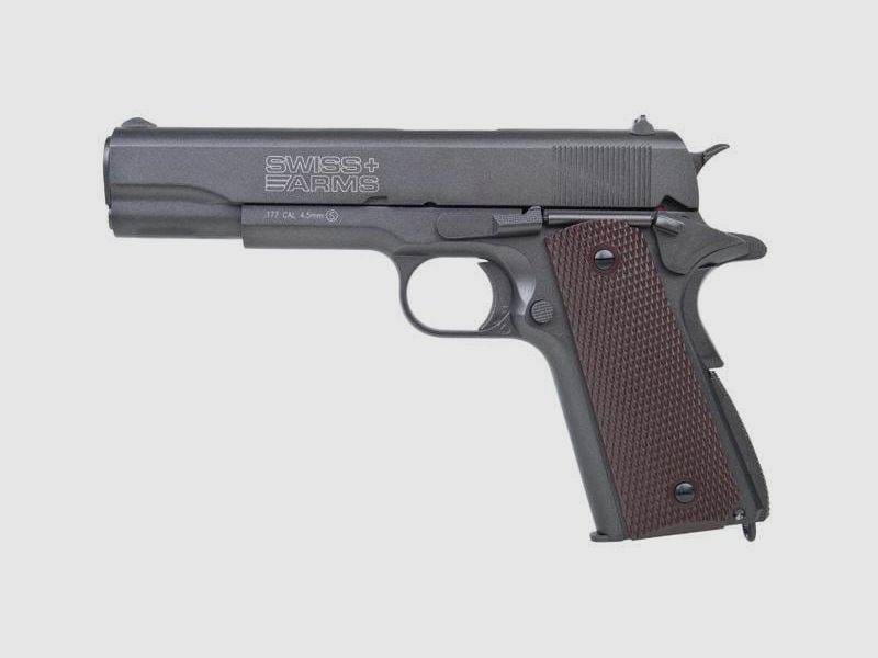 Swiss Arms P1911 BlowBack Vollmetall 4,5 mm Luftdruckpistole