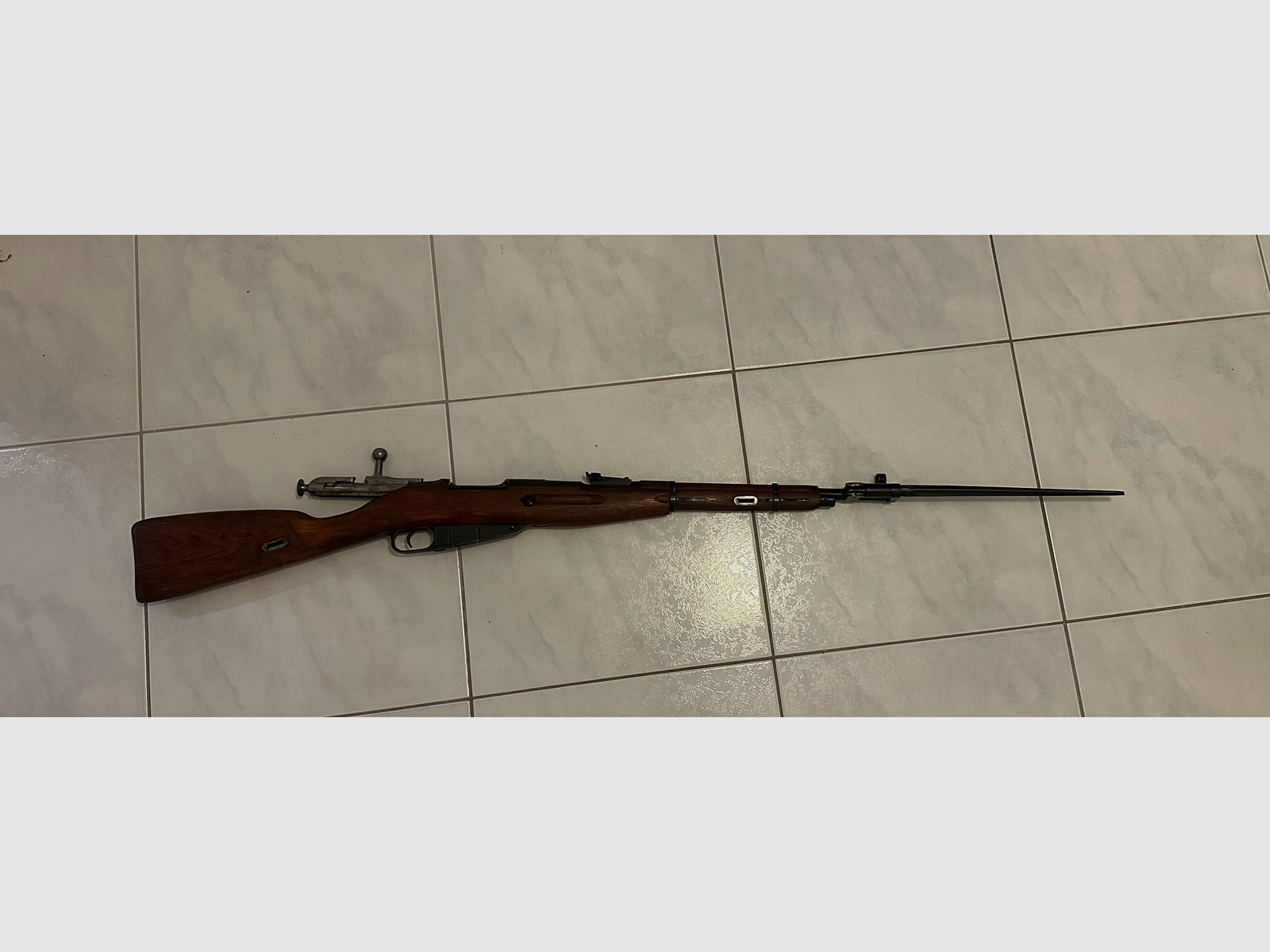 Original mosin nagant m44 disattivato con decommissioning