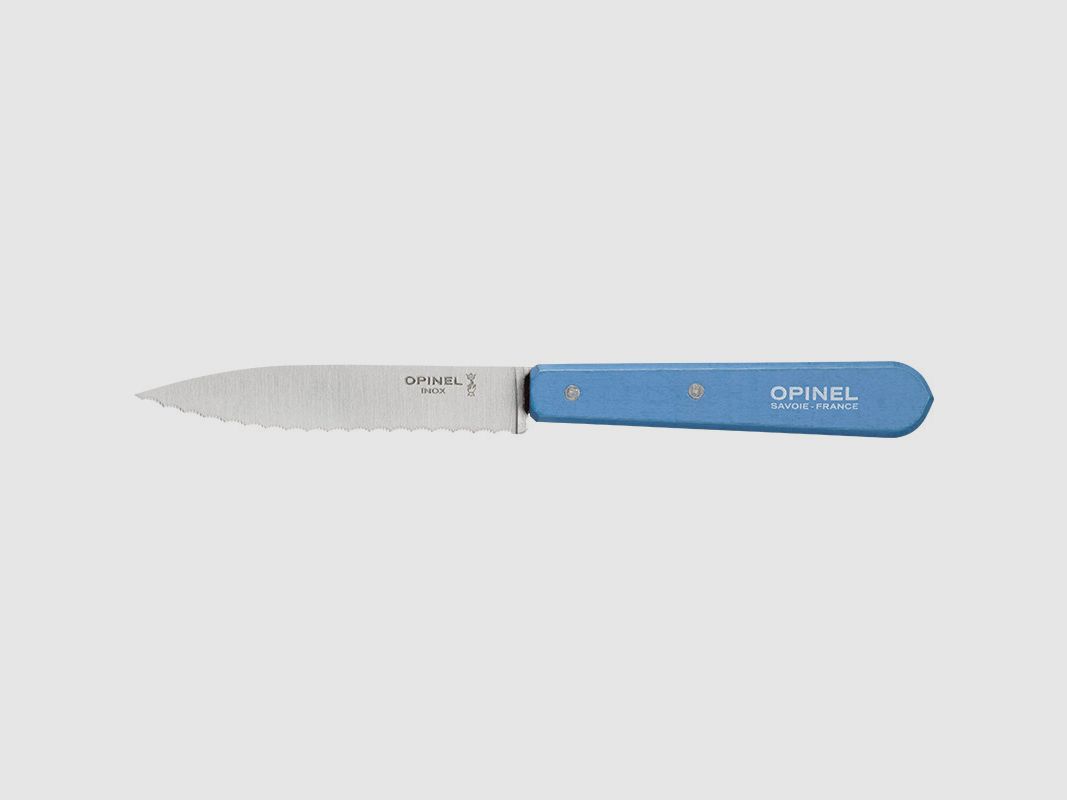 Opinel Table Knife Serrated No. 113 Azur - OP001922