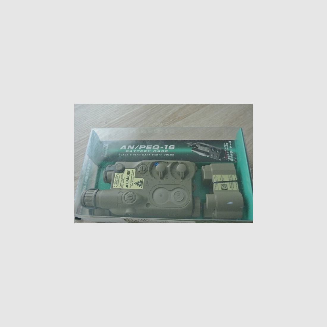 AN/PEQ-16 Battery Case Tokyo Marui Desert Akku Lipo Box Anbau