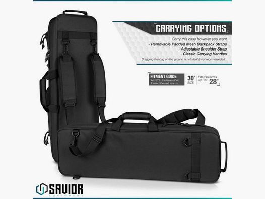 SAVIOR URBAN CARBINE LOW PROFILE 30" NOIR