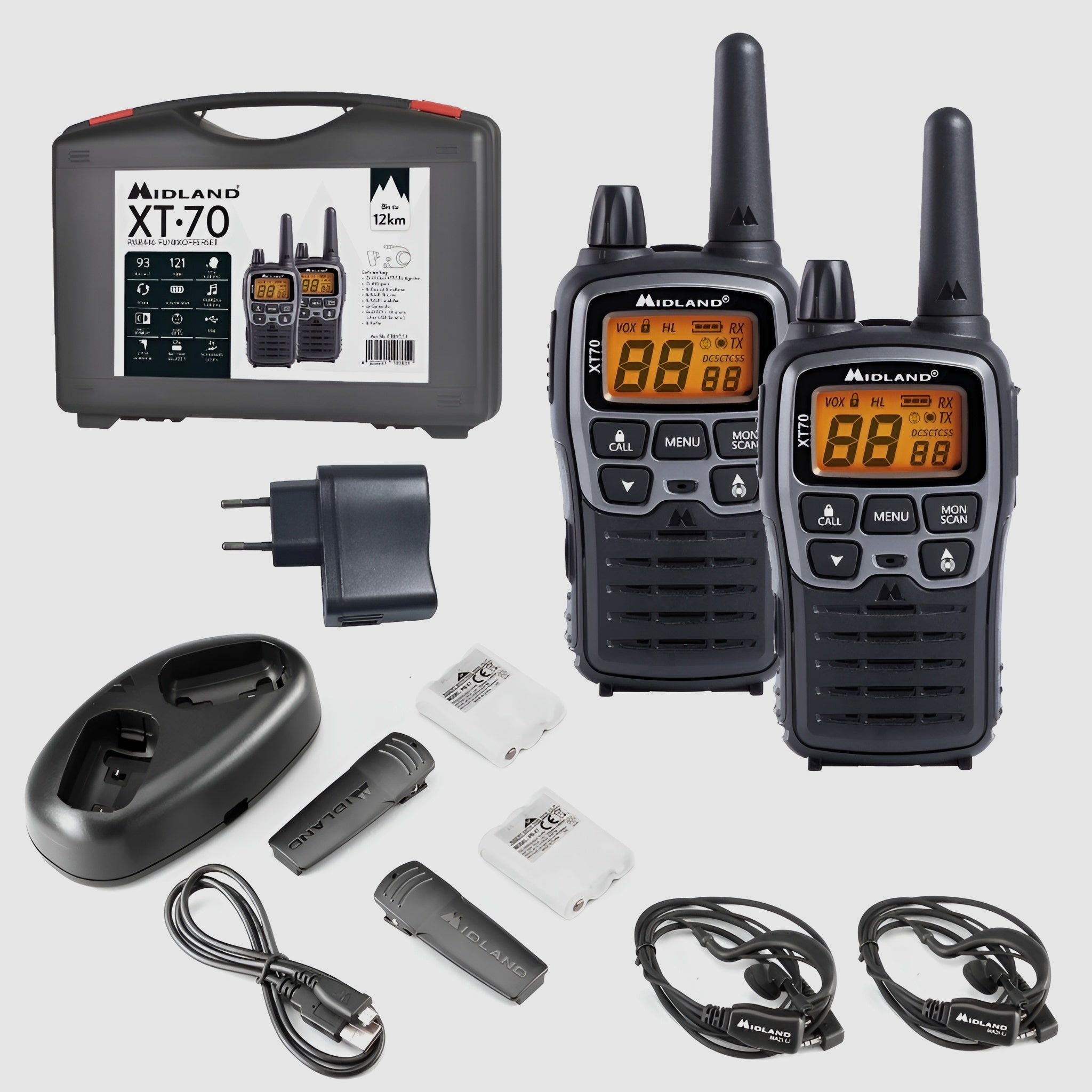 Midland Midland Funkgerät XT70 Adventure Kofferset